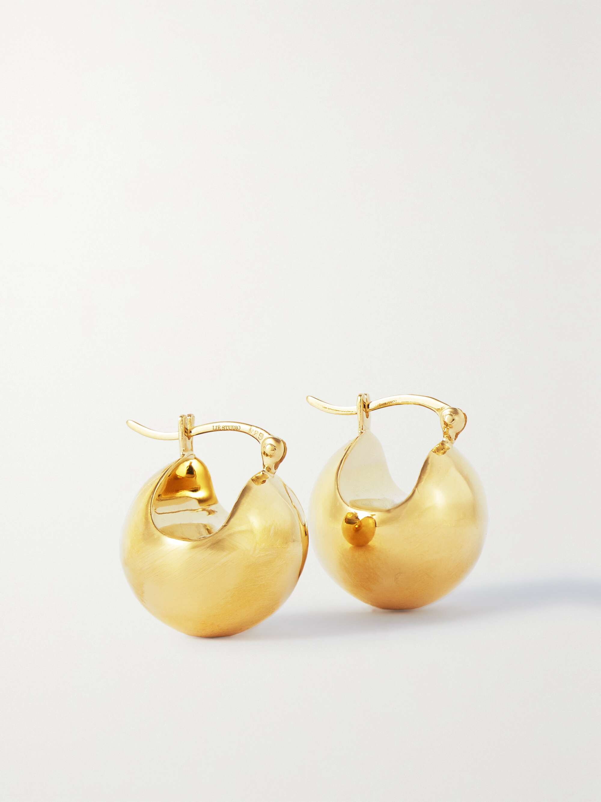 Lié Studio The Ingrid Gold-Plated Earrings