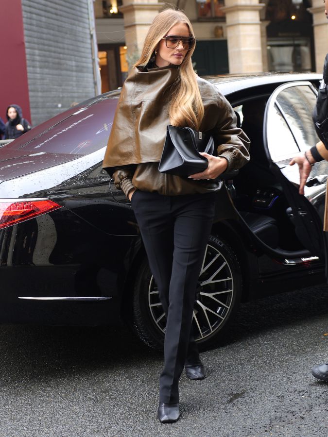Rosie Huntington-Whiteley Just Wore the Skinny-Trouser Trend | Who What ...