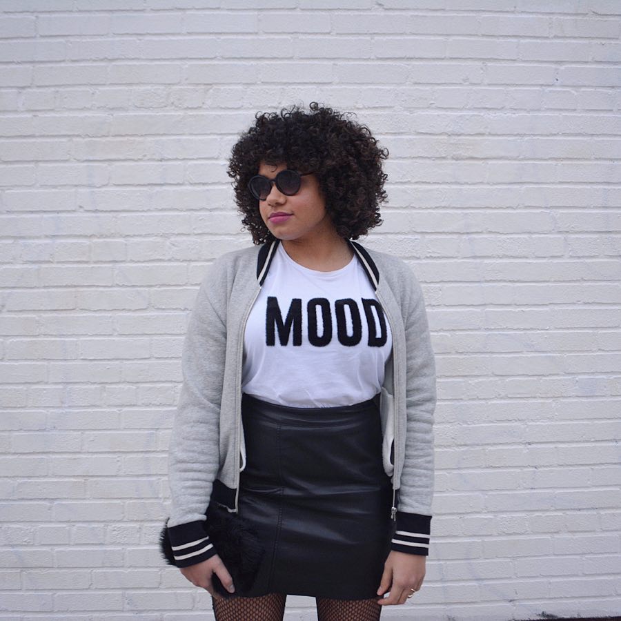 Tights With Leather Skirts: The Trend I'm Seeing All Over Paris
