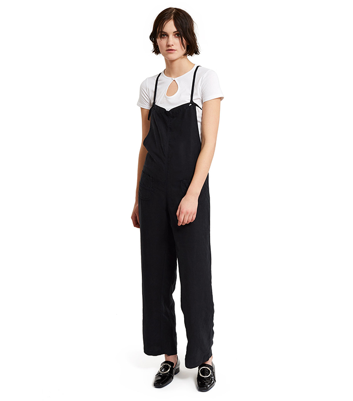 11 Ways to Wear Black Overalls | Who What Wear