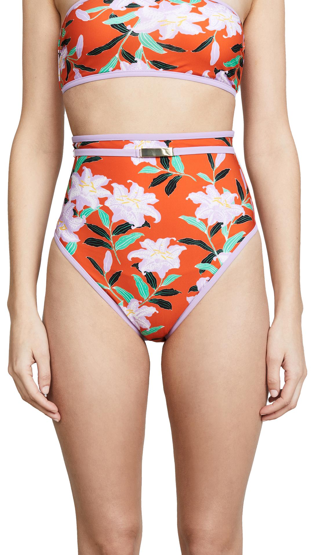 Womens Adjustable Bathing Suit Swimsuit Cheeky Swim Bottom Side Tie Bi –  Tempt Me