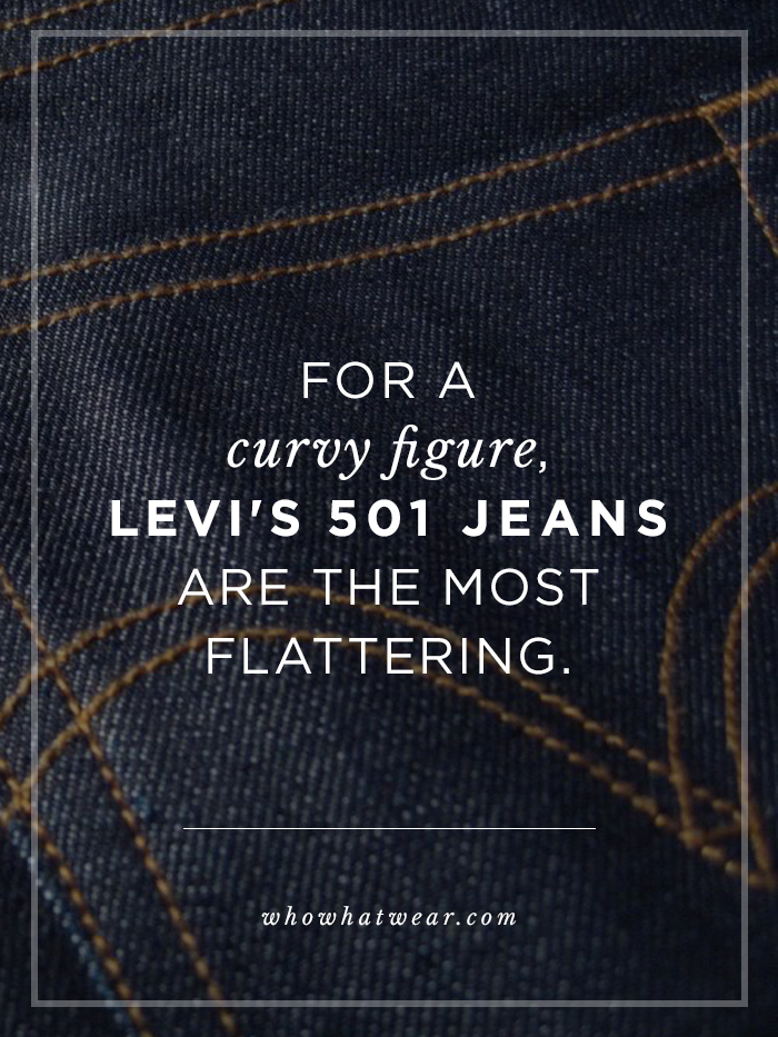 best levi's jeans for pear shaped